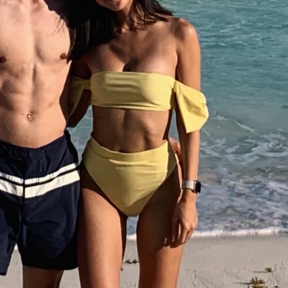 Tularosa x REVOLVE Yellow Bikini Felicity Top - Picture 8 of 9